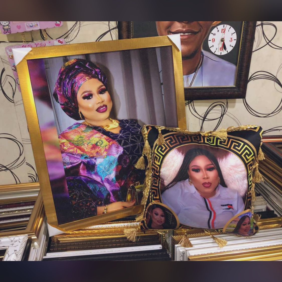 Your frame and throw pillow are available at affordable price