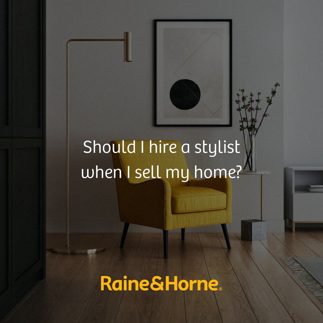RHRockingham's tweet image. Article: Should I hire a stylist when I sell my home?