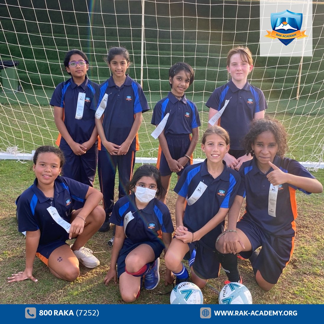 rakacademy_raka's tweet photo. Champions are not just made on the field, they're molded by the hard working, determination and teamwork displayed by our amazing students! ✨
#Rakacademy #rasalkhaimah #uae #uk #edu #moe #education #EISSA #admission #school #students #GirlPower #Champions #Victory #Football https://t.co/z3XZboKWUN