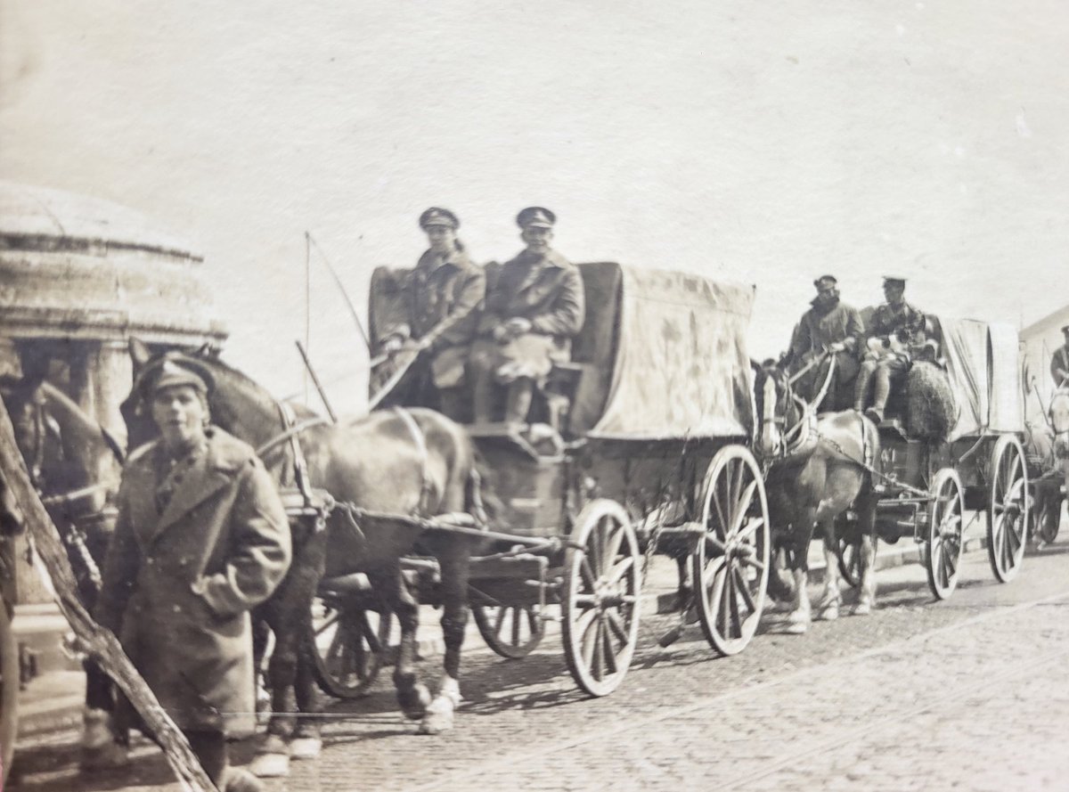 #ww1transport #royalartillery army of occupation Cologne  Gs wagons of the royal artillery