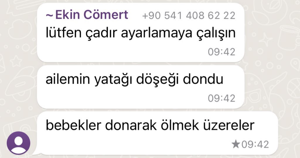 ugurtayberkay's tweet photo. murat sivri 05417307619
cemile sivri +905306639778
adıyaman yaylakonak beldesi karaçalı mah. Keşiş küme evleri. karaağaç köyünün tam karşısındaki 3 ev. karağaçı geçtikten sonra gömükan baraj duvarını takip eden yoldan devam edilince gidiliyor adrese. 
çadır gerekli çok acil çadır https://t.co/6E0EJp5UPg