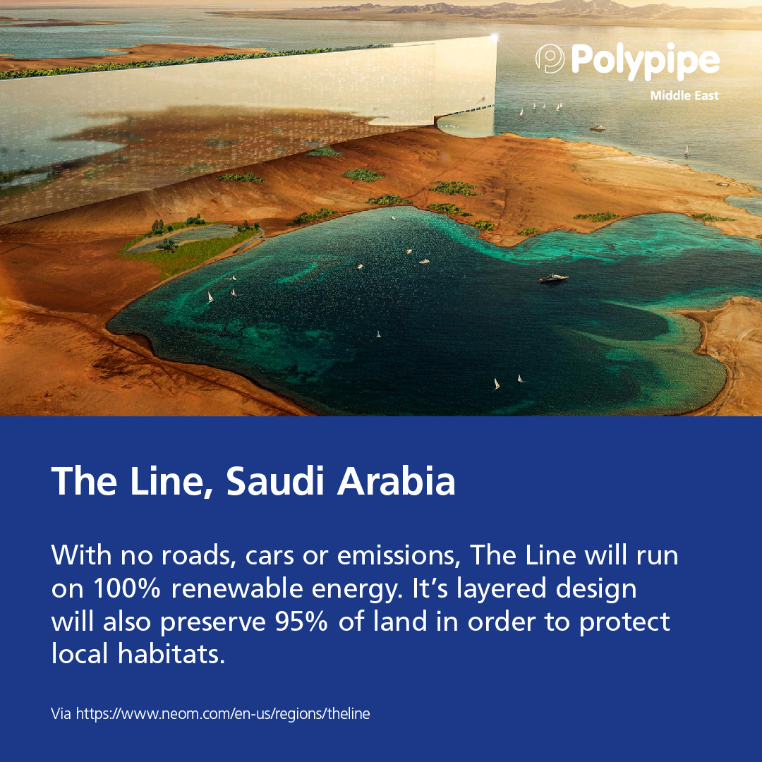 PolypipeME's tweet image. Looking to lead the way in sustainable urban planning, here are 4 upcoming eco-developments in the GCC that have everyone talking.

#Sustainability #EcoDevelopments #GreenUrbanisation