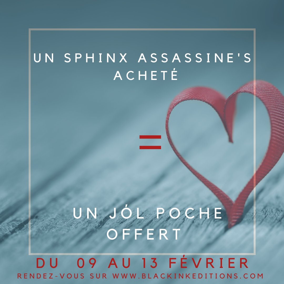 N'hésitez plus, un voyage en Islande offert pour le prix d'un séjour en Égypte. Un JÓL poche offert pour tout achat d'un Sphinx Assassine's broché. Rendez-vous sur le site de Black Ink éditions.
#promotion #sales #isabellefourié #livre  #bookstagram #romance #romancebook