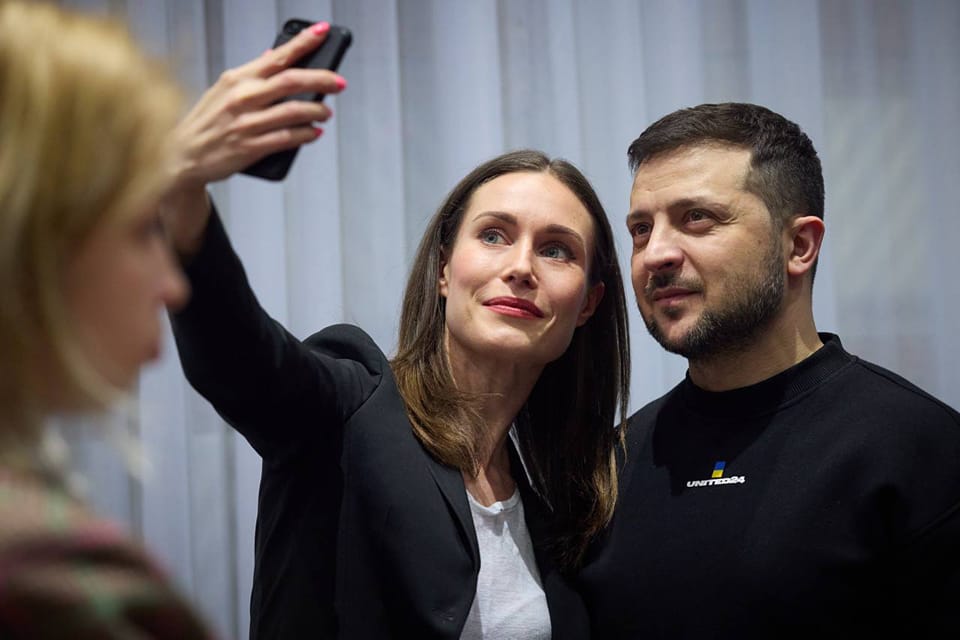 MolodiniGiorgi's tweet photo. As it's Friday today, let's go through the fun and lighter themes them #GeoMOD and #lloydaustin. Geo Facebook audience actively discusses the photos of the meeting between #Zelenskiy and the Prime Minister of #Finland. 🥰 https://t.co/4si7LgBnBS
