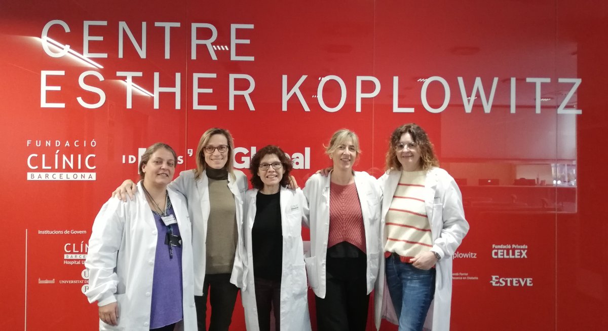OGIPclinic's tweet photo. Les investigadores de l'equip #OGiP ens sumem a les reivindicacions de l'#11F2023 👩‍🔬👩‍⚕️ Per la participació plena i equitativa de les dones en la ciència! 💜 #DiaDonaiNenaEnCiència #DíaMujerYCiencia #WomenInScience @idibaps @hospitalclinic @CIBERehd https://t.co/76eV4DHyVq