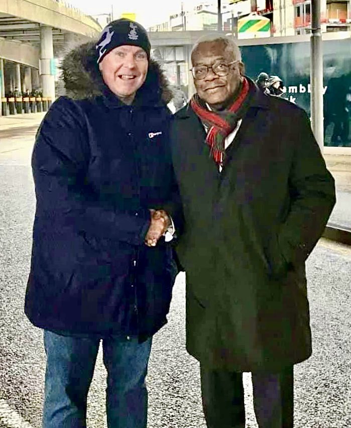 2. Beating Arsenal is always very, very special. I never asked Sir Trevor McDonald who he supported before the game but if he was reading the news after the game he would have said Spurs beat Arsenal at Wembley Stadium! https://t.co/8s2MATKl3D