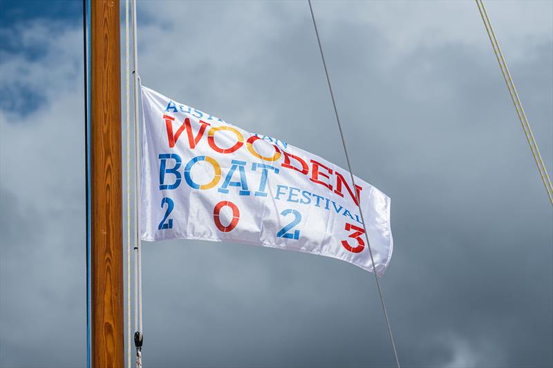 Australian Wooden Boat Festival - <a href="/AusWoodenBoat/">Australian Wooden Boat Festival</a> Parade of Sail sees record number of boats gracing the Derwent sailworldcruising.com/news/258527/Au…