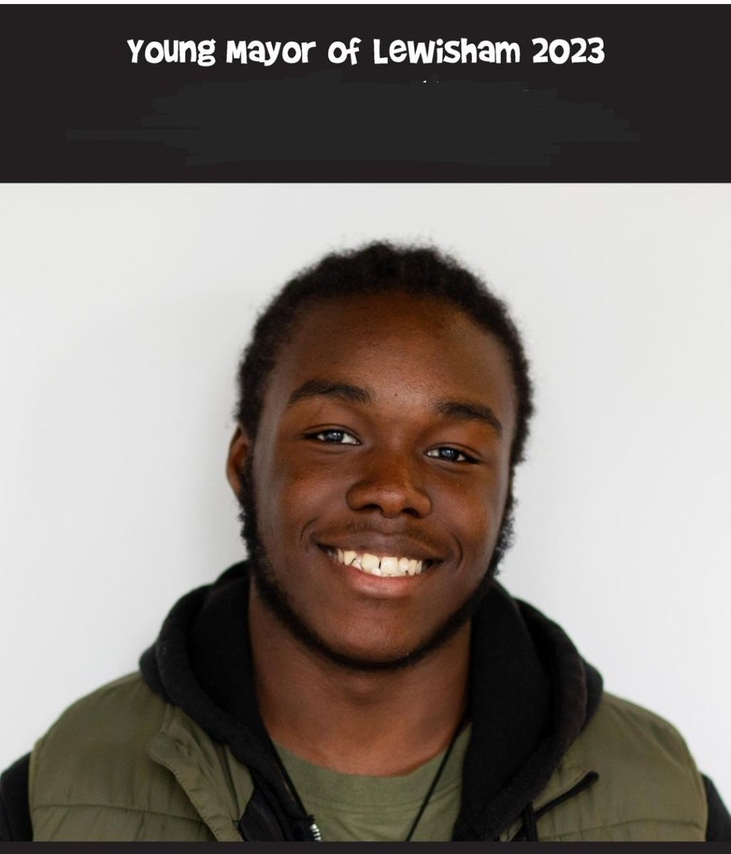 LewishamYla's tweet photo. Massive congratulations to our Young Leader Jentai on his election as the new Lewisham Young Mayor!! 🥳🥳 We are so proud 👏🏽 @LewishamYCP https://t.co/cKWqDWy7MH