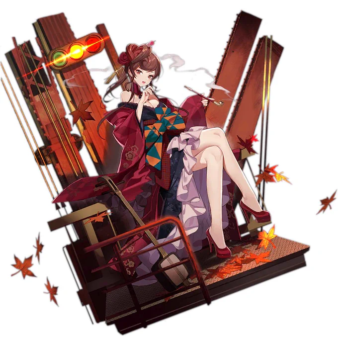 「ドルフロ」 x 「ゾンビランドサガ R」コラボ人形スキンゆうぎり 