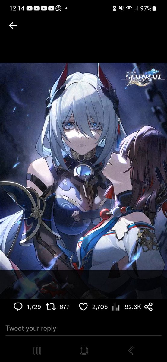 Carter40830831's tweet photo. @honkaistarrail ID: 97544243 https://t.co/EKJWqf5pAx