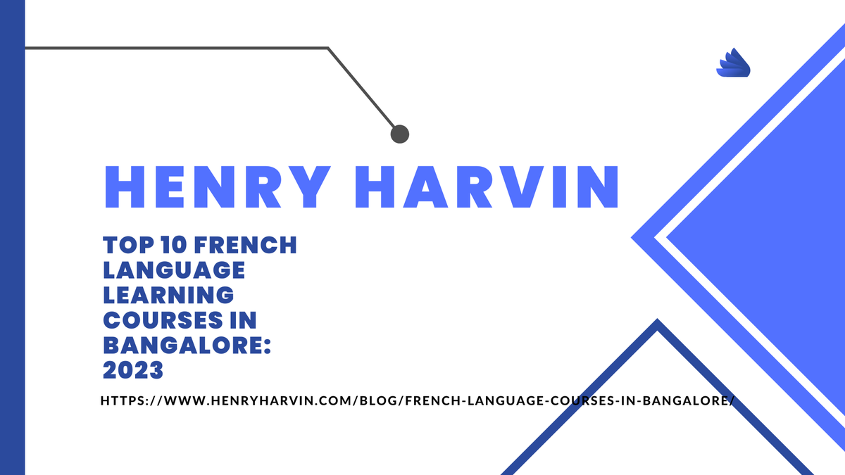 AvniGautam14's tweet image. Top 10 French Language Learning Courses in Bangalore: 2023

#henryharvin #FrenchLanguageLearning #Bangalore #Top10Courses

henryharvin.com/blog/french-la…