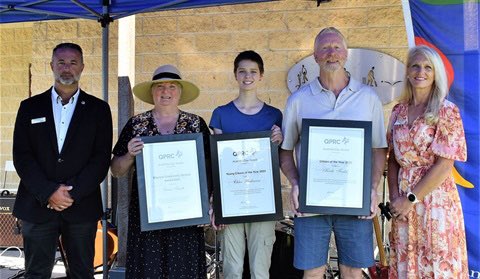 SciScoutsACT's tweet photo. Bungendore Citizen of the Year was awarded to Chloe P for her outstanding achievements in Scouts, Venturer Scouts, the @SciScoutsACT STEM Youth Council and school and community fundraising for cancer research.

Read more: https://t.co/jkEswkMi36 https://t.co/SDzZkOQXyl