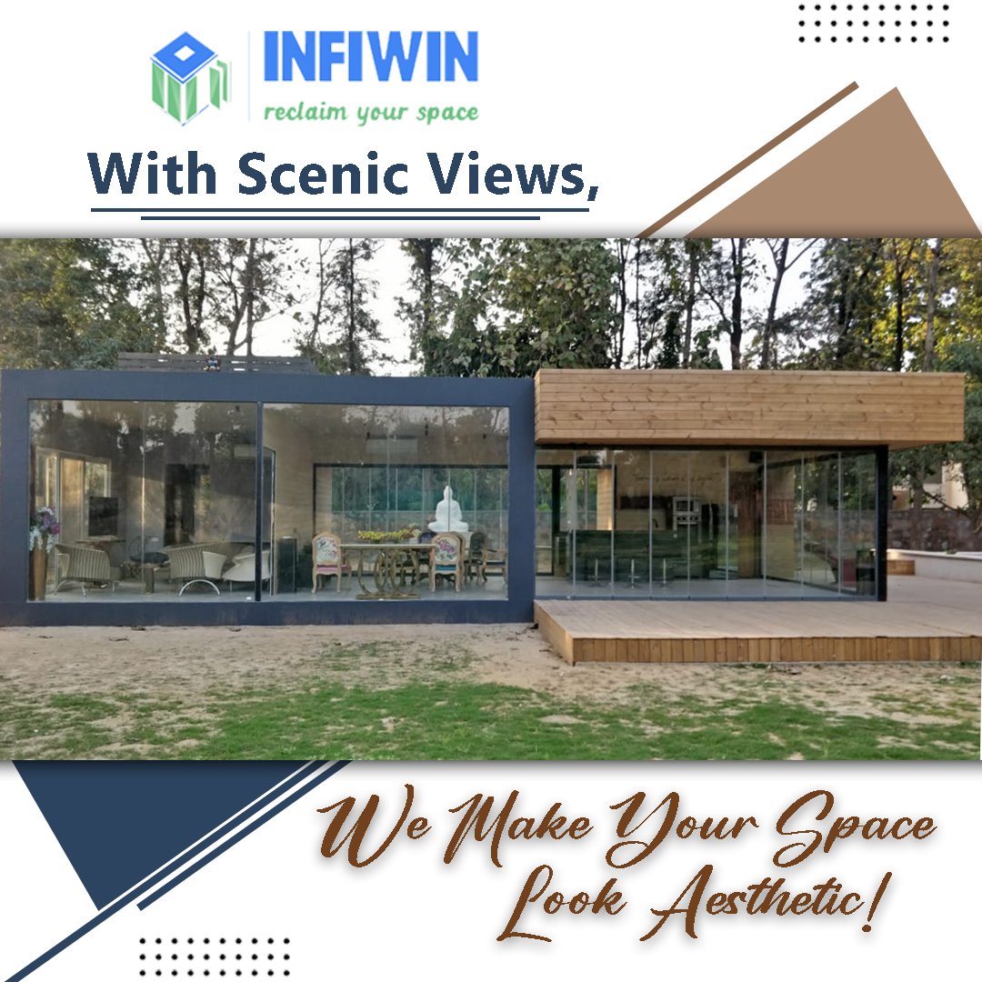 infiwin's tweet photo. Turning your space from boring to aesthetic,✨
with INFIWIN's frameless glasses for doors, windows and more!

Reclaim your space today!🪟

#Infiwindow #window #windows #windowglass #windowglasses #windowglassdesign #foldableglass #windowmirror #windowmirrorglass #framelessglass https://t.co/sgqS8BQ9ua