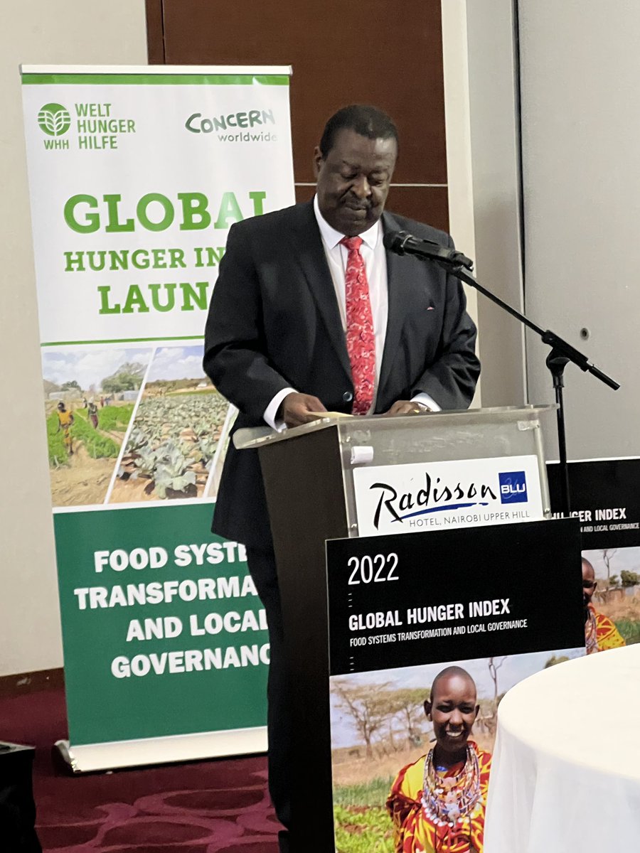 Gandalf_vih's tweet image. &quot;The government of Kenya is committed to ensure food security for its citizens&quot; ~prime cabinet secretary @MusaliaMudavadi #GlobalHungerIndex2022