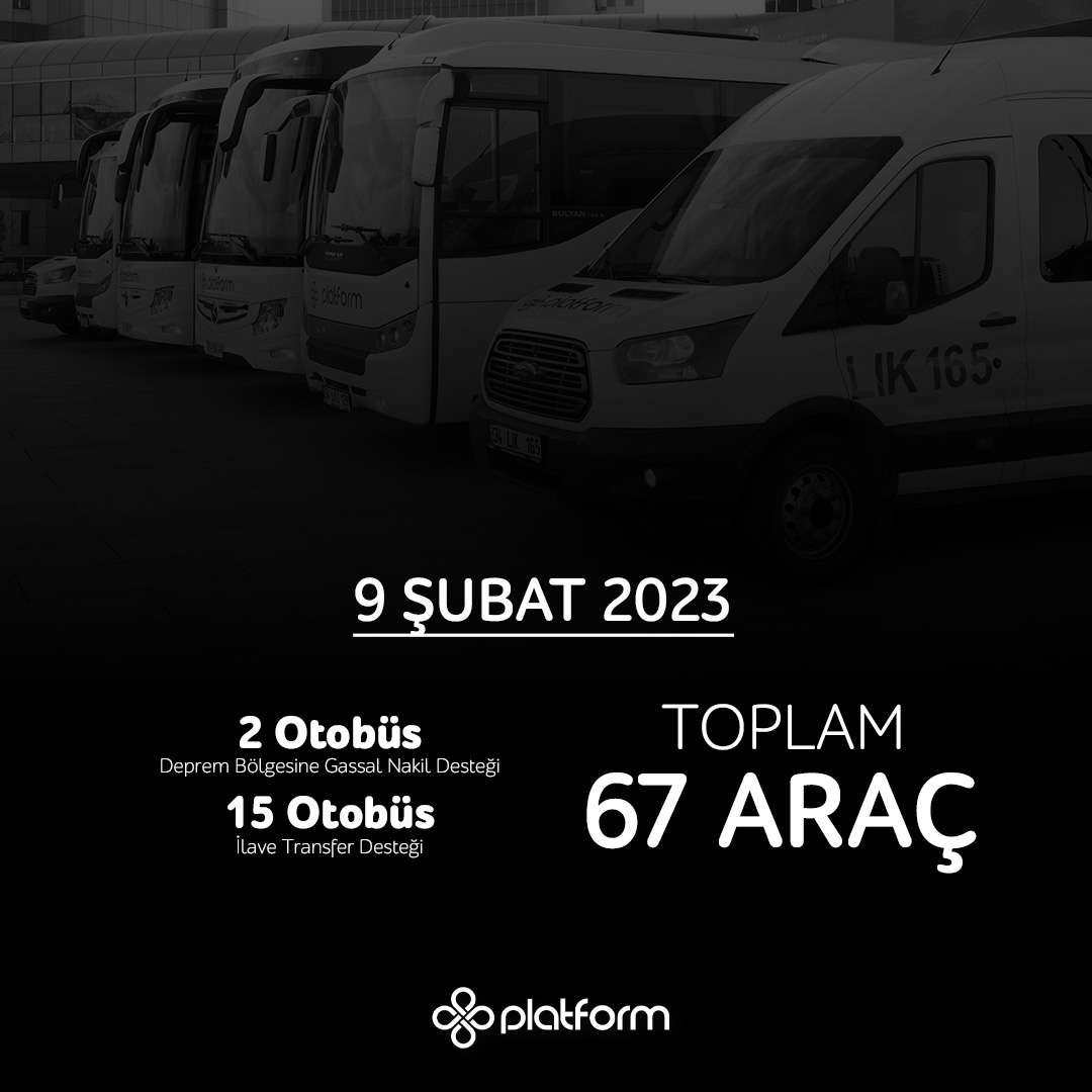 smplatform1's tweet photo. Afet bölgesindeki vatandaşlarımıza destek olmak için yollardayız. #PlatformTurizm
.
.
.
#adana #kahramanmaraş #malatya #hatay https://t.co/9dcDOGzWmB