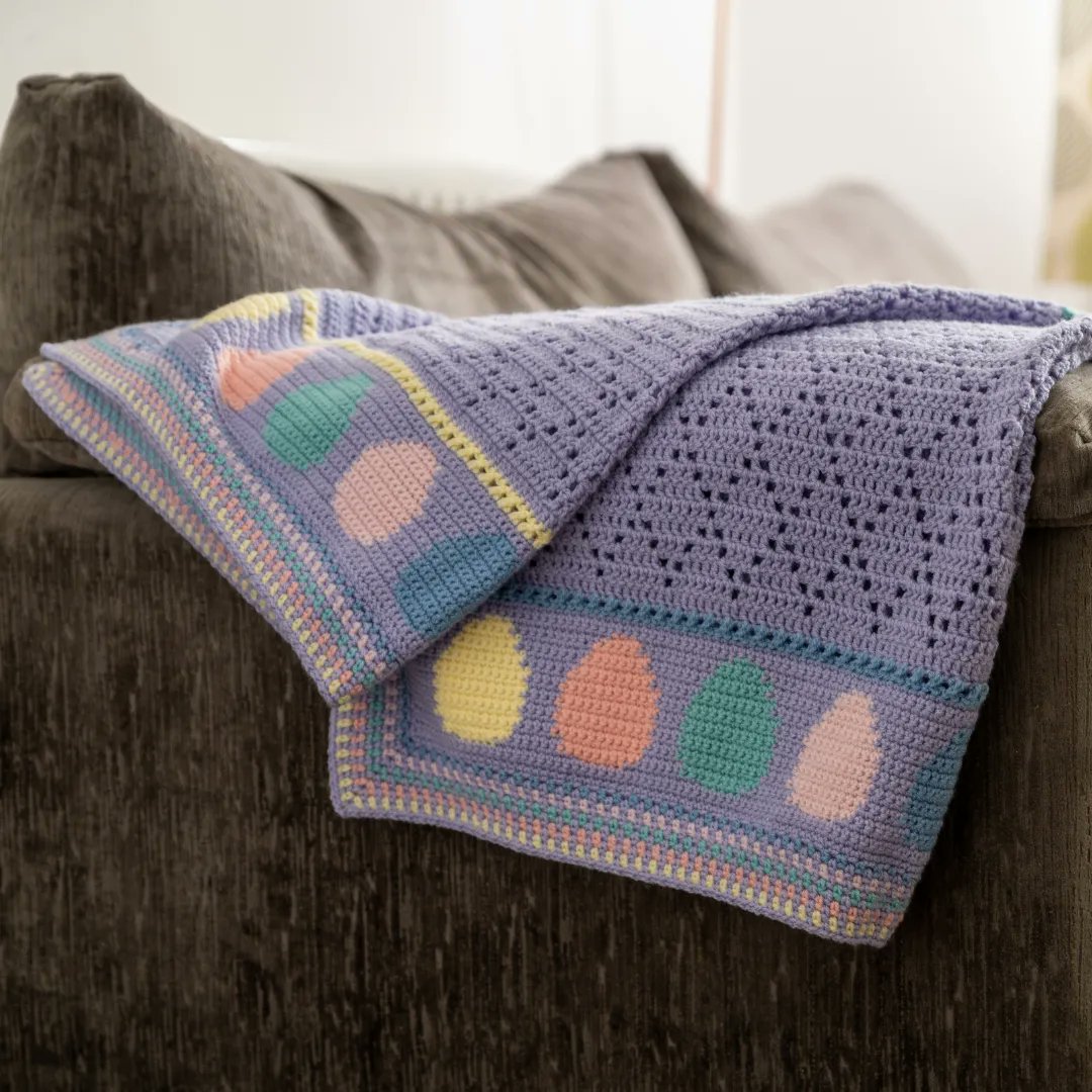 ElimeeDesigns's tweet photo. It's here 😀. Our So Eggstra Blanket has been launched!
I do hope that you like our newest pattern! Please give us a favourite here, on Ravelry or Etsy if you do ❤️.
#elimeedesigns #soeggstrablanket #crochetbabyblanket #crochetblanket #newcrochetpattern https://t.co/7d99oExx4N