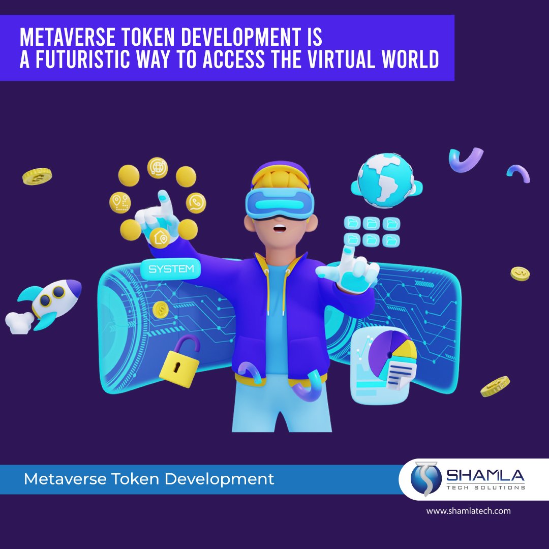 shamlatech's tweet photo. Leverage our Metaverse Token Development Services to launch your own exclusive Metaverse tokens in the market and avail various additional benefits.
Read More : https://t.co/ThMuheSjmd
#metaversetokendevelopment #metaverseDevelopment #createMetaverse #metaversegameDevelopment https://t.co/zFAd4R8of8