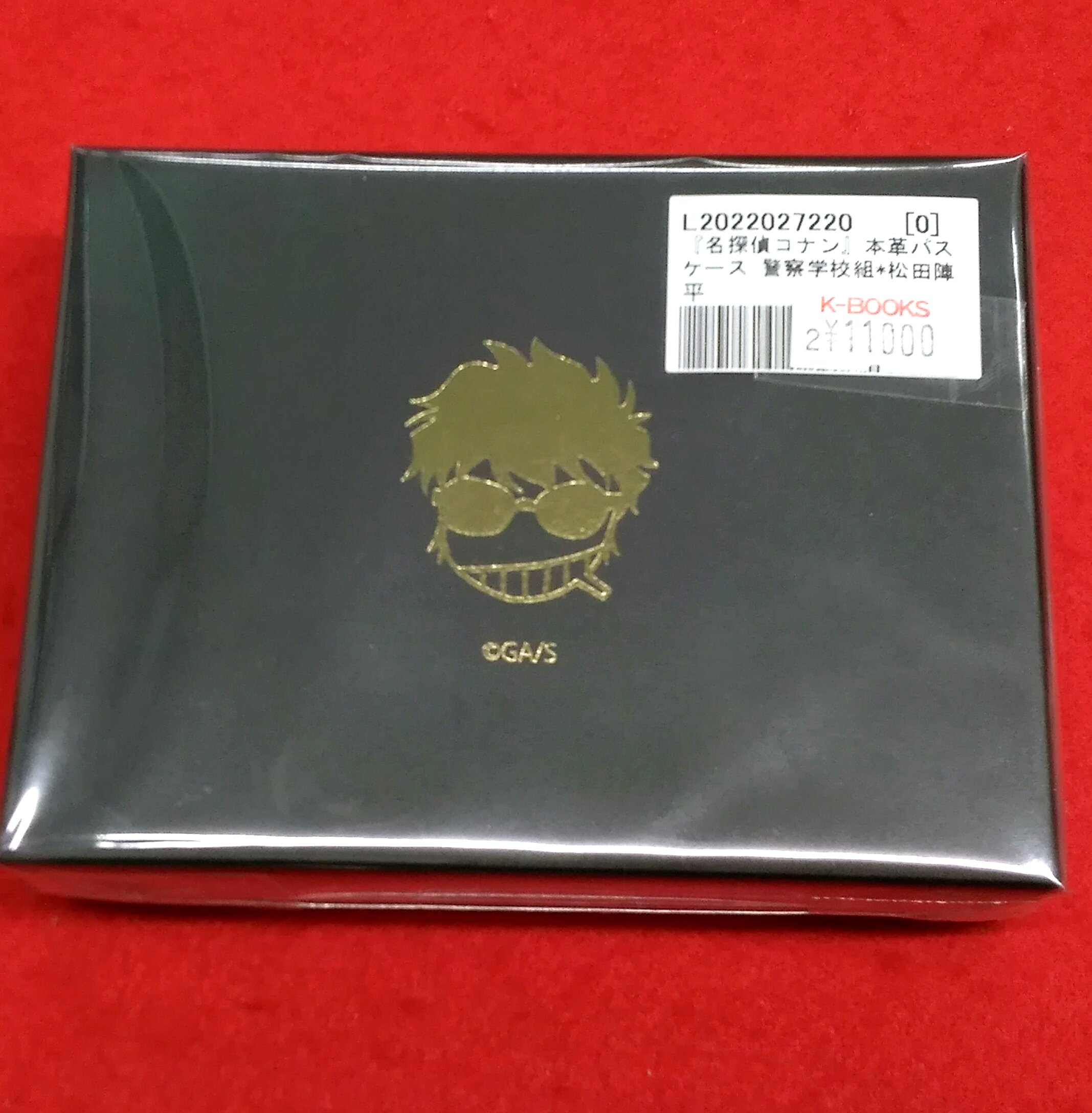 松田陣平 本革パスケース 名探偵コナン本革パスケース警察学校