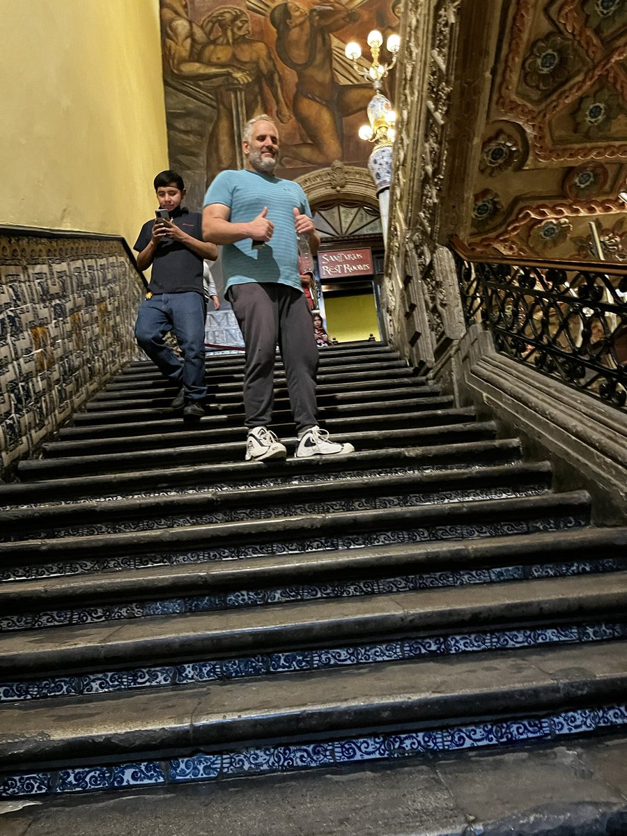 IvanCausillas's tweet photo. Today we walk for Zócalo in Mexico City, a great first day with Idan Abolnik, tomorrow we are goin to train 👊🏻 Everything is ready for the Saturday and Sunday if seminar 🙏
GOD BLES
#idanabolnikinmexico #seminar #kalahsystem https://t.co/sE5wmct1kA