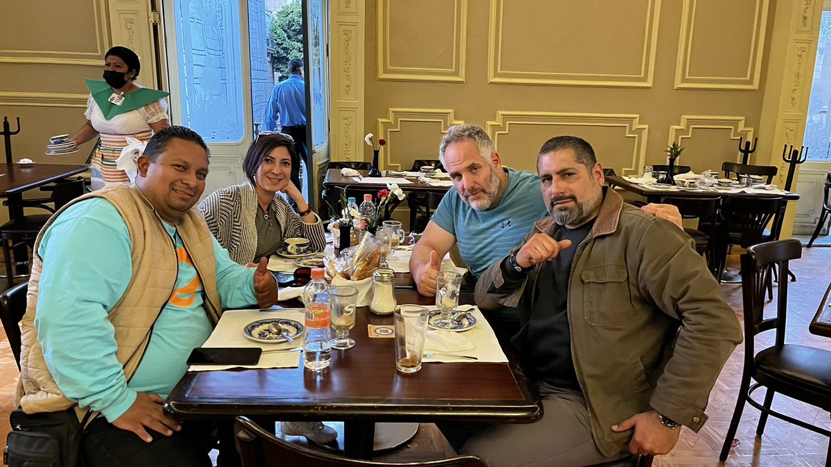 IvanCausillas's tweet photo. Today we walk for Zócalo in Mexico City, a great first day with Idan Abolnik, tomorrow we are goin to train 👊🏻 Everything is ready for the Saturday and Sunday if seminar 🙏
GOD BLES
#idanabolnikinmexico #seminar #kalahsystem https://t.co/sE5wmct1kA