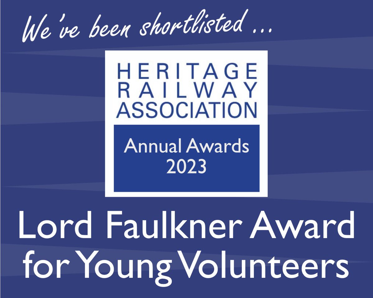 ELRPSociety's tweet photo. We are pleased to announce that our Trustee @LiamEBarnes has been shortlisted for the @HRA_UK Lord Faulkner Award for Young Volunteers.Liam has worked so hard for the ELR as a whole &amp; we wanted to show appreciation for that dedication by putting him forwards. Good luck Liam 🤞 https://t.co/tHyhO2kFQH