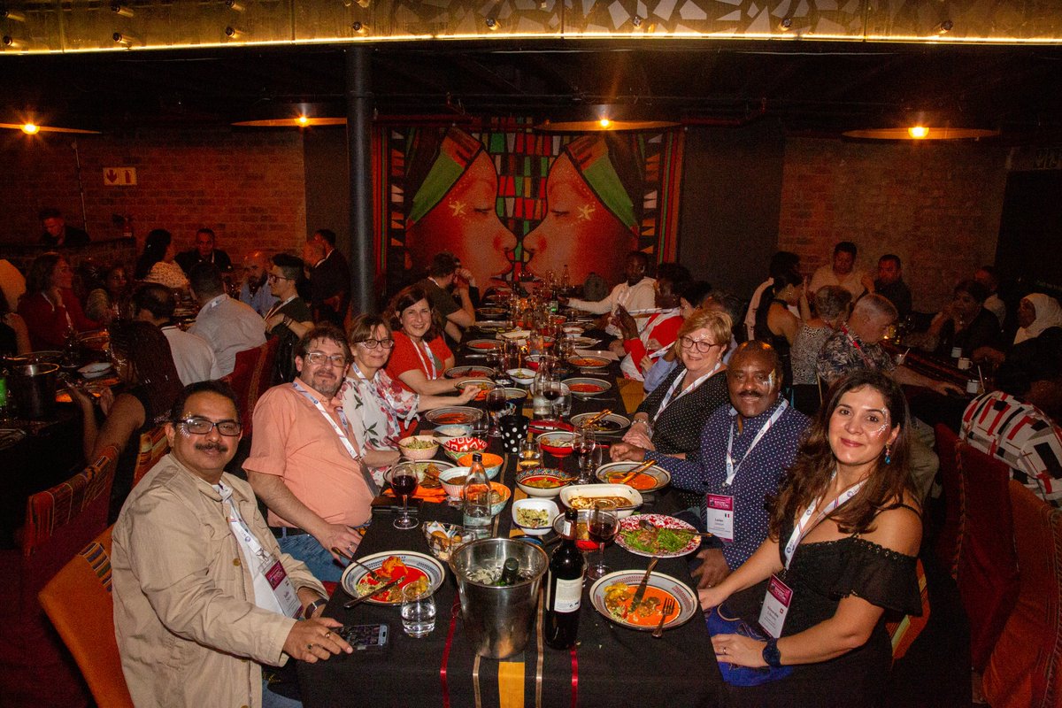 IELAWORLD's tweet image. 🙏Flavours, music &amp;amp; dance awaken all our senses on this fantastic night at GOLD on the 3rd day of #IELAWS23
So thankful to @SwissExpo for the great African experience!
📸All pictures on  iela.org/events/ws23/ev…
#IELAnetwork #IELAfamily #networking #exhibitionlogistics