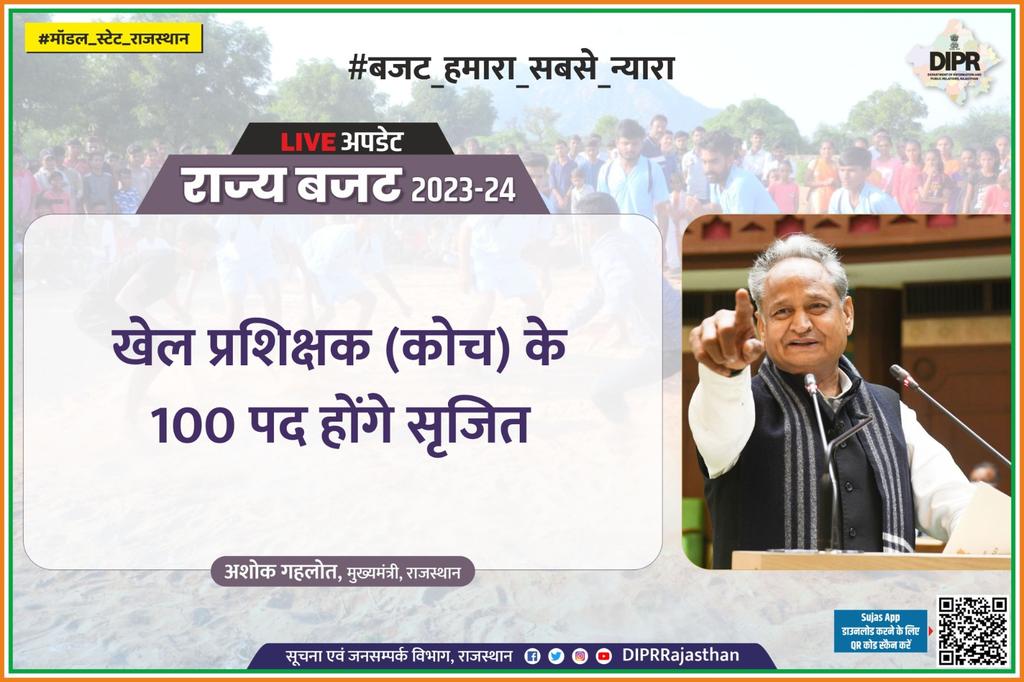 #बचत_राहत_बढ़त
#बजट_हमारा_सबसे_न्यारा

राजस्थान बजट 2023
बजट भाषण लाइव 

#मॉडल_स्टेट_राजस्थान

<a href="/ashokgehlot51/">Ashok Gehlot</a>
<a href="/AshokChandnaINC/">Ashok Chandna</a>
<a href="/RajCMO/">CMO Rajasthan</a>
<a href="/RajGovOfficial/">Government of Rajasthan</a>