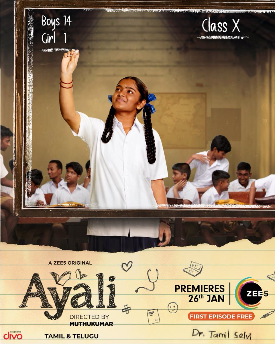 Thiru662's tweet photo. #Ayali must watch ❤️❤️❤️
Master peace 👏👏🔥🔥
#ayalionzee5
#AyaliWebSeries https://t.co/T1fUb8JdTH
