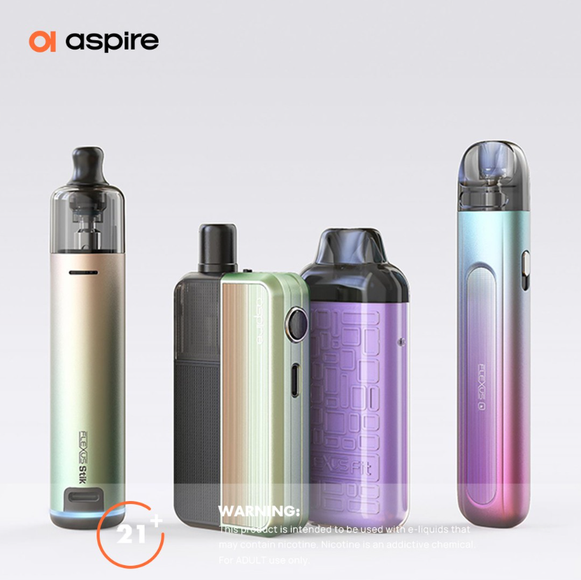 aspire_japan's tweet photo. Flexus Stik、Flexus Blok、Flexus Fit、Flexus Q😍
Flexusシリーズは、様々な形のVAPEを選ぶことができます。
#FlexusQ #FlexusBlok #vape #vapelife #vape好きな人と繋がりたい https://t.co/TnUSj781qC