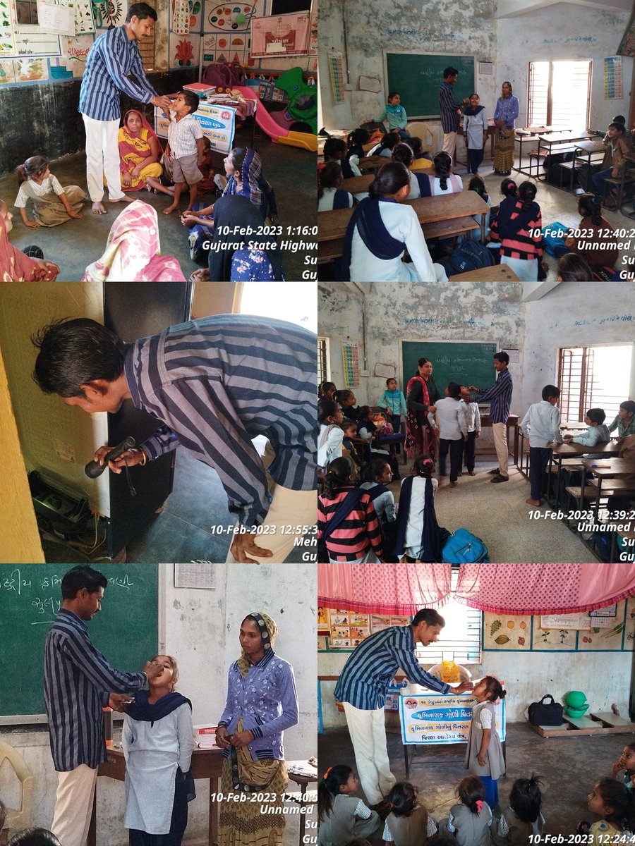 National Deworming Day And Dry day Activities At Sulipur PHC SIPOR