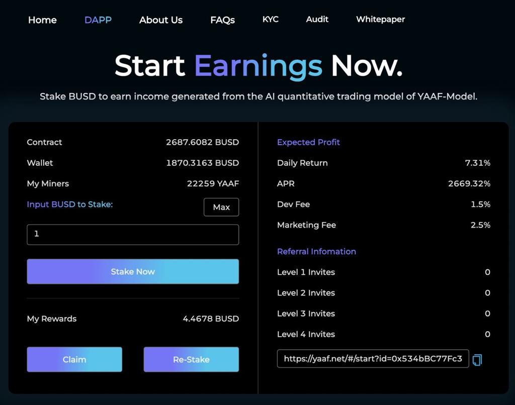 CRYPTOPALACE_'s tweet photo. Have been earning passively from this Gem lately @yaafminer
A Yield Aggregator &amp; liquidity mining platform where you can securely &amp; easily Earn rewards from #Defi Protocols.
✅ Stake BUSD to Earn 8% ROI Daily
INFO
TG:https://t.co/eVqOXkNbfw
Web:https://t.co/odoJrKAm0D

#BSC #YAAF https://t.co/FEw3W968ip