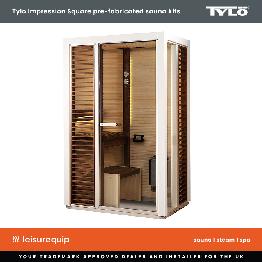 Durable, stylish and affordable, the Tylo Impression is a range of prefabricated sauna kits #saunakit #tylo #leisurequip #saunawellness #saunas #saunalife #saunainstallation #spawellness #thermaltherapy leisurequip.com/shop/product/t…