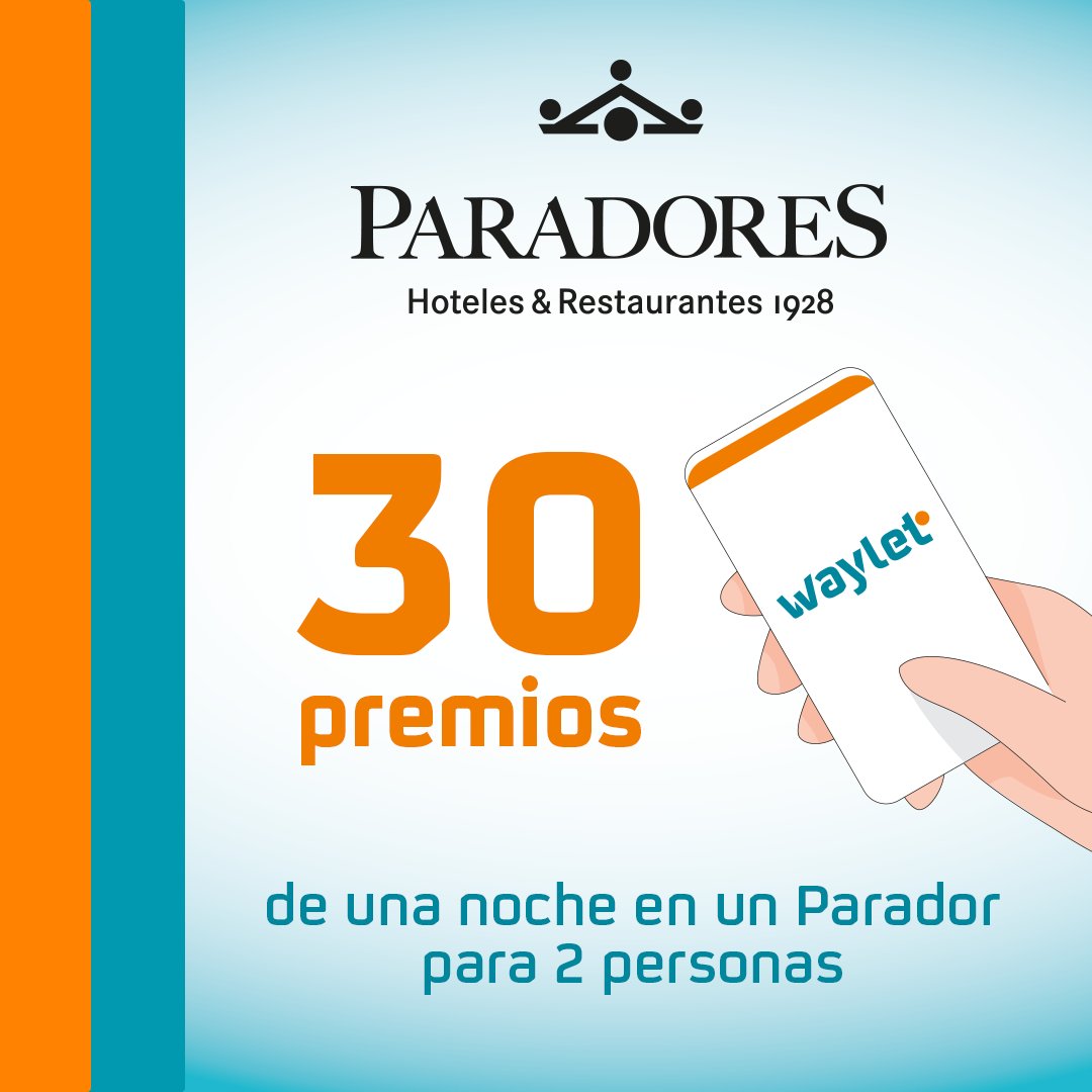 En Waylet sabemos que el mes de febrero es el más romántico del calendario.🧡

Por eso queremos que sorprendas a quien tú quieras con una noche en uno de los Paradores excepcionales de la red Waylet.

SORTEAMOS 30 NOCHES increíbles para dos personas + desayuno.