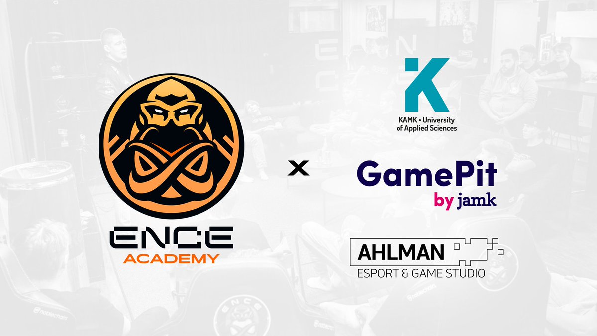 Käynnistämme oppilaitosyhteistyön <a href="/KajaaniAMK/">KAMK</a>, <a href="/JAMK_fi/">Jamk</a> sekä @AhlmanKoulu kanssa 🤝

Lue lisää: ence.gg/article/ence-a…

#EZ4ENCE