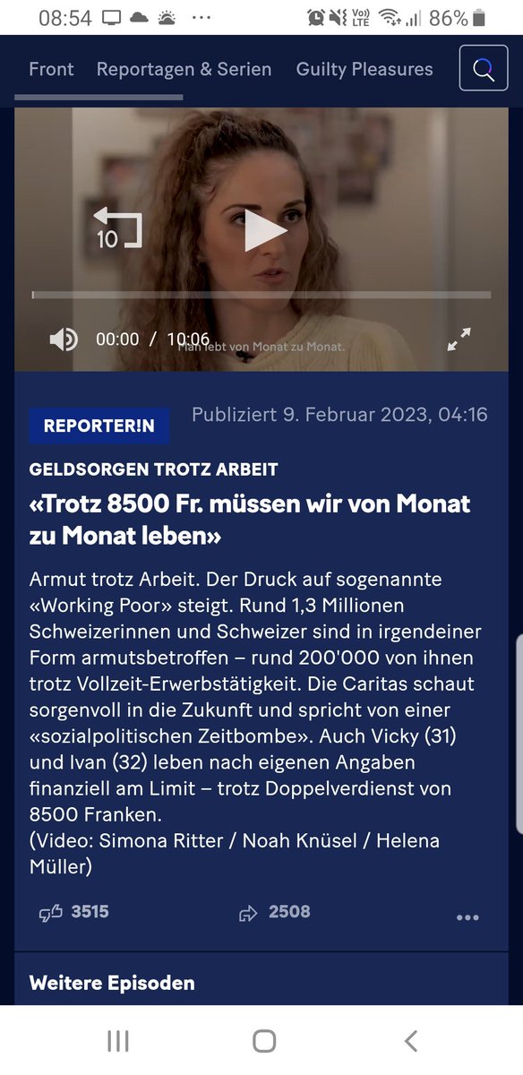 BachliMeyer's tweet photo. @20min 
Ich muss das jetzt loswerden. Sry diese Familie Jammert im grossen Still. 8500.- für 3 Personen 7800.- Fixkosten. Hallo?
Wir sind 6 Personen 2 Erwachsene und 4 Kids. Und haben die Hälfte im Monat zur Verfügung. Hätten wir 8500.- wären wir Sorgenfrei. Einfach mal so. https://t.co/HfLQoHEXh6