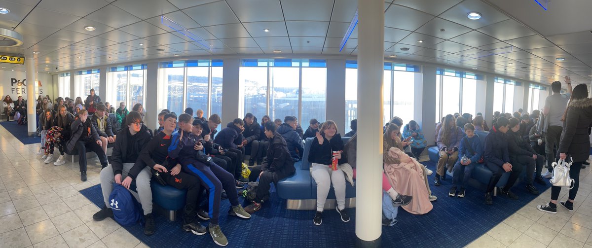 SJPHeadteacher's tweet photo. All routes have arrived safely in Dover and are ready for the next leg of their Paris Adventure!
 à bientôt https://t.co/ejqVpv3MuP