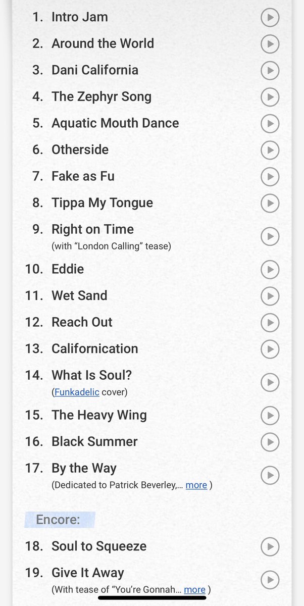 tim53570308's tweet photo. @pappy90 that is a shitful set list https://t.co/Anw74giyn9