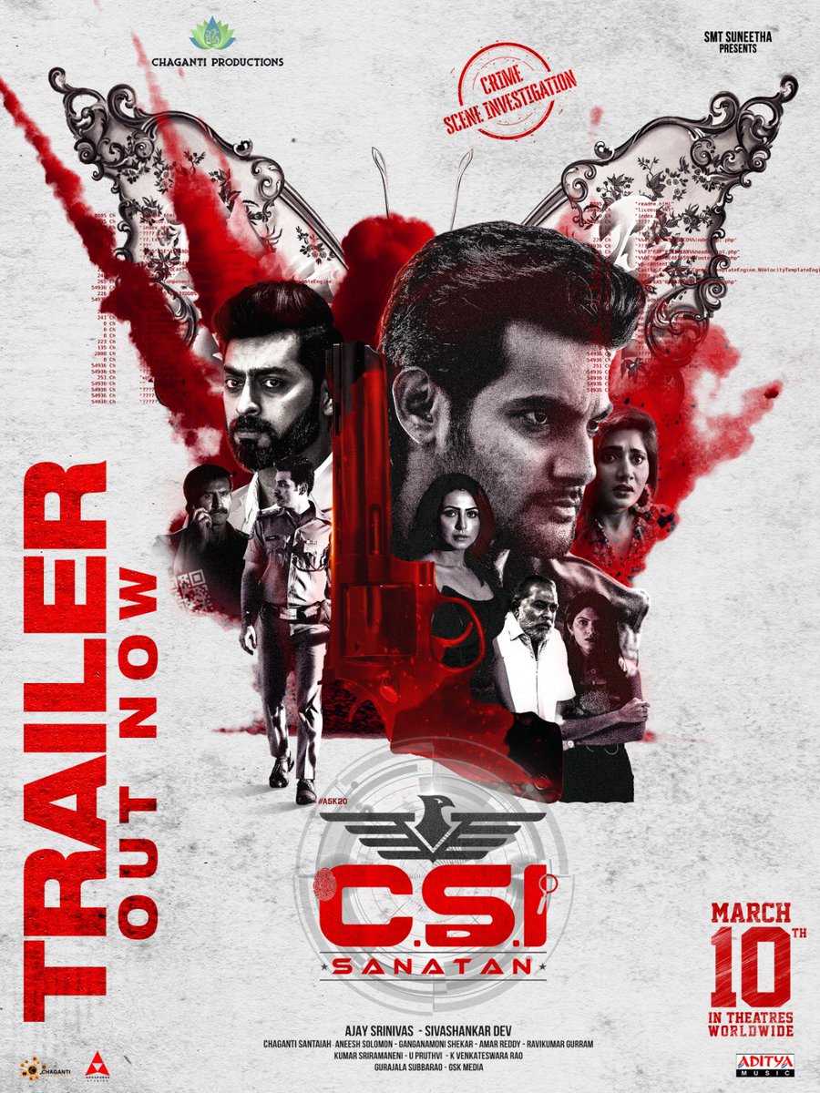 Tarak Ponnappa (@tarakponnappa) on Twitter photo What Happens!
When Suspects are the Victims, Victims are Suspects
Here #CSISanatan begins
youtu.be/aIUx2pFmMAw
#CSISanatanOnMar10th
<a href="/iamaadisaikumar/">Aadi Saikumar</a> @narangmisha <a href="/vasanthikrishn8/">Vasanthi Krishnan</a> @ajaysrinivasofc <a href="/dev_sivashankar/">SivaShankar Dev</a> <a href="/chagantiproducs/">Chaganti Productions</a>
@aneeshsolomon <a href="/ShekarPhotos/">@ganganamoni_shekar</a> <a href="/adityamusic/">Aditya Music</a> What Happens!
When Suspects are the Victims, Victims are Suspects
Here #CSISanatan begins
youtu.be/aIUx2pFmMAw
#CSISanatanOnMar10th
<a href="/iamaadisaikumar/">Aadi Saikumar</a> @narangmisha <a href="/vasanthikrishn8/">Vasanthi Krishnan</a> @ajaysrinivasofc <a href="/dev_sivashankar/">SivaShankar Dev</a> <a href="/chagantiproducs/">Chaganti Productions</a>
@aneeshsolomon <a href="/ShekarPhotos/">@ganganamoni_shekar</a> <a href="/adityamusic/">Aditya Music</a>