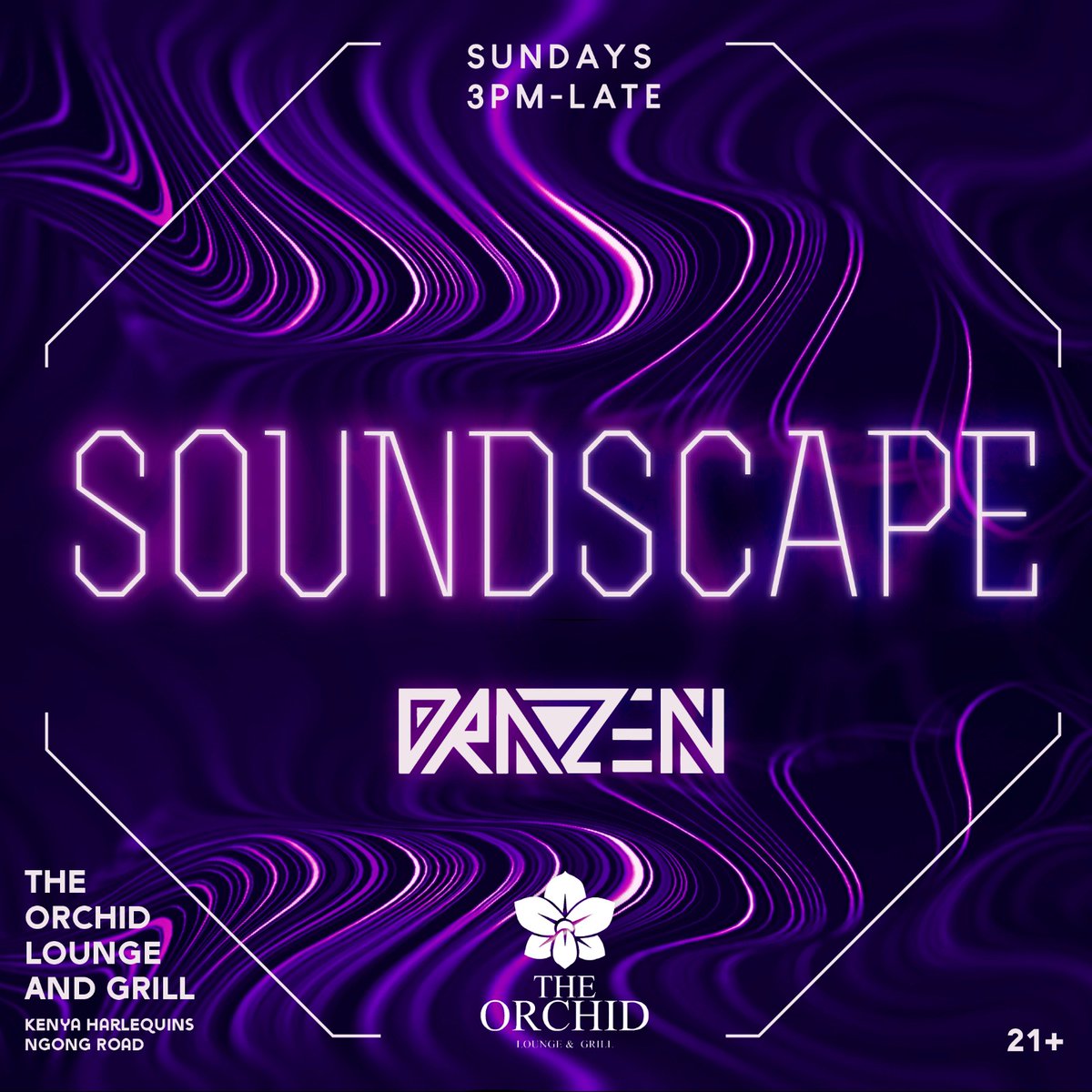 djdrazen's tweet photo. Get ready for the ultimate Sunday experience with Soundscape at Orchid Lounge &amp; Grill at Ngong road! Join me for a sundowner session filled with non-stop beats and dancefloor vibes. 3pm-late. #SoundscapeSunday #OrchidSundowner #DJDrazenResidency #SundaySessions https://t.co/7HotqM82Ak