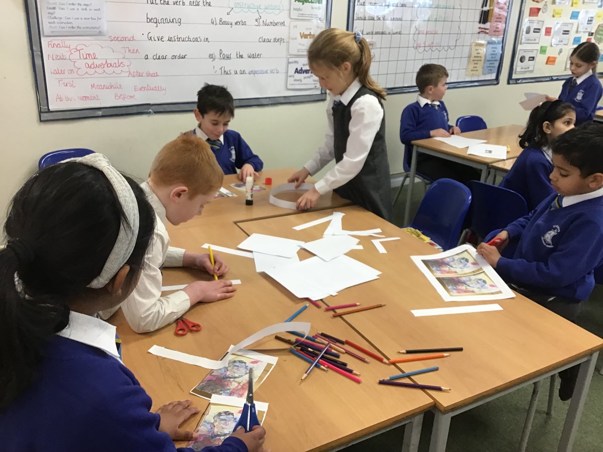 saintjoeshh's tweet image. @AlexHorne @TaskmasterEdu Year 2 children having fun creating their hats today #CMHWTasking #creativity