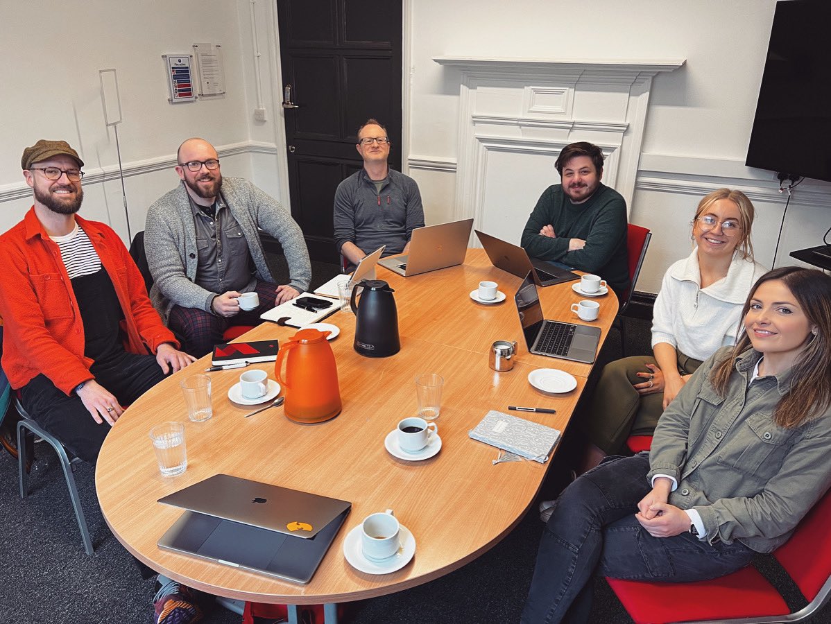 We had a brilliant strategy and website planning session today with Simon Mabon and Edward Wastnidge of <a href="/ProjectSEPAD/">SEPAD</a> which is based at <a href="/LancasterUni/">Lancaster University</a> Richardson Institute.