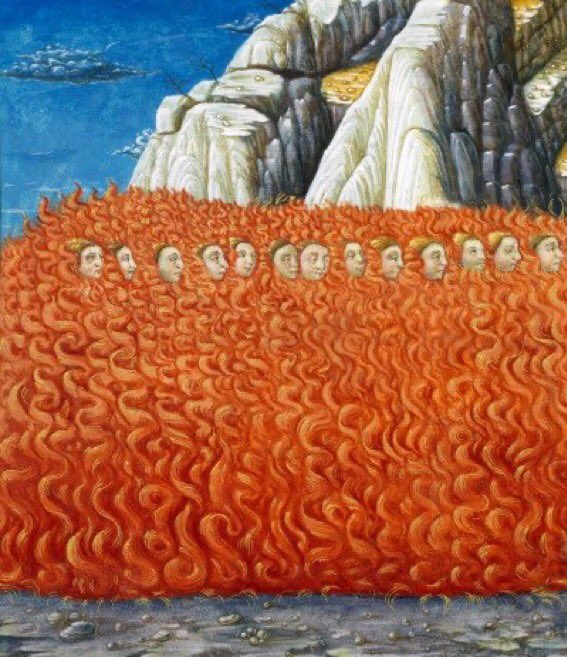 hell, italy, 15th century