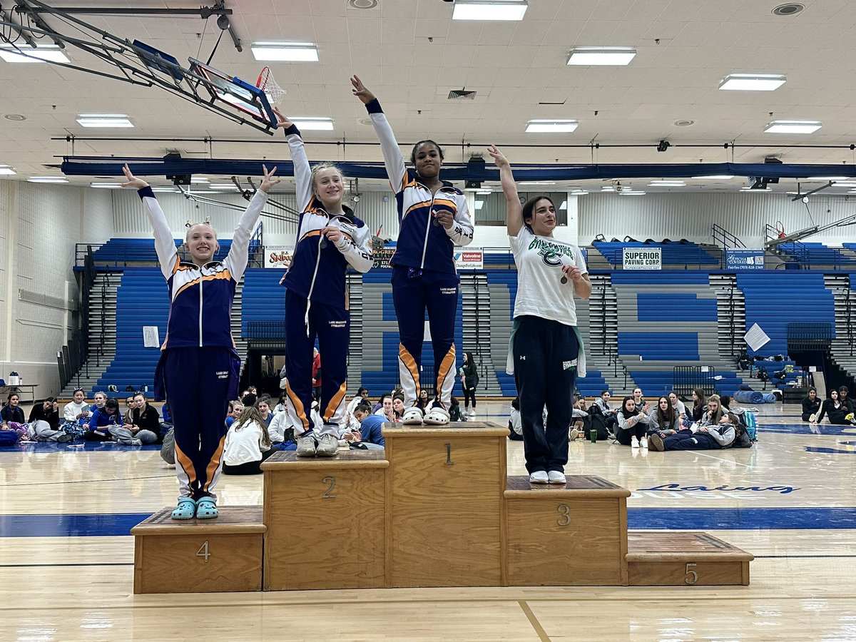 Regional runners up! 🏆 The comeback is always greater than the setback! Well deserved! 
.
Alexia - 🥇1st vault and 🥉3rd AA
.
Amore - 🥇1st floor, 🥈2nd vault and 4th AA
.
Tara - 🥉3rd beam
.
.
#gymnastics #stallionnation #2ndplace #statebound #comeback