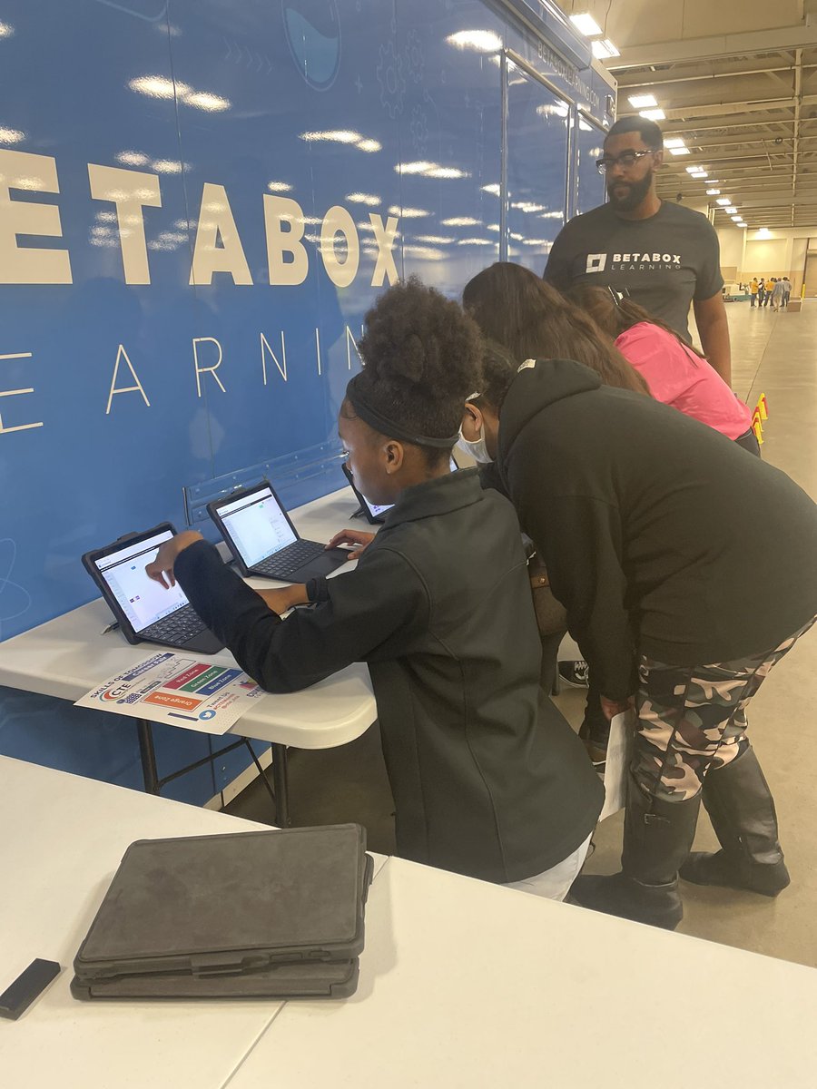 Sara Bandurraga (@msbandurraga) on Twitter photo Cumberland County Schools Career Fair has coding! <a href="/cte_ccs/">CCSCTE</a> <a href="/CTEforNC/">NC Career and Technical Education</a> <a href="/CumberlandCoSch/">Cumberland County Schools</a> <a href="/betaboxlearning/">Betabox Learning</a> Cumberland County Schools Career Fair has coding! <a href="/cte_ccs/">CCSCTE</a> <a href="/CTEforNC/">NC Career and Technical Education</a> <a href="/CumberlandCoSch/">Cumberland County Schools</a> <a href="/betaboxlearning/">Betabox Learning</a>