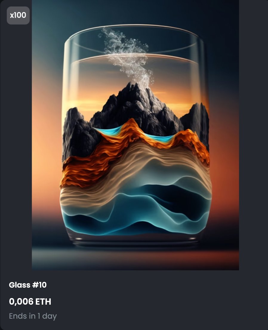 AbstractEscapes's tweet photo. 1 DAY LEFT  !!

This price will never come back !!

Offer : 0.006 #ETH

Supply Just 100 Pieces per NFT !!

Opensea -> 
https://t.co/ghGytSY6It … …

#landscape  #NFTart #NFTCollection #NFTcollectibles  #CryptoArt #NFT #nfts #NFTCommunity #NFTdrops #NFTdrop #newcollection #crypto https://t.co/UGhaj3NtEu