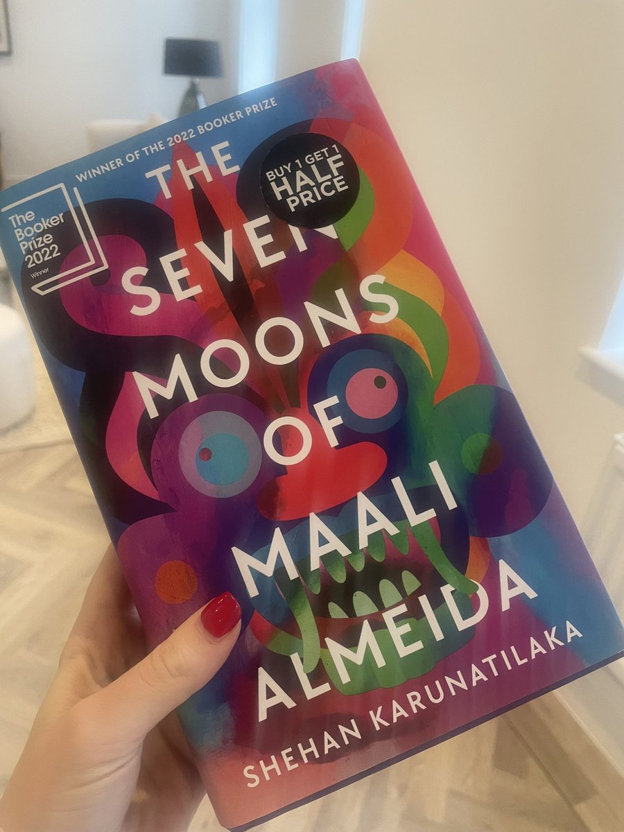 The Seven Moons of Maali Almeida has gone instantly onto my favourites shelf. I’d trade my soul to be able to read it again for the first time.

goodreads.com/review/show/52…