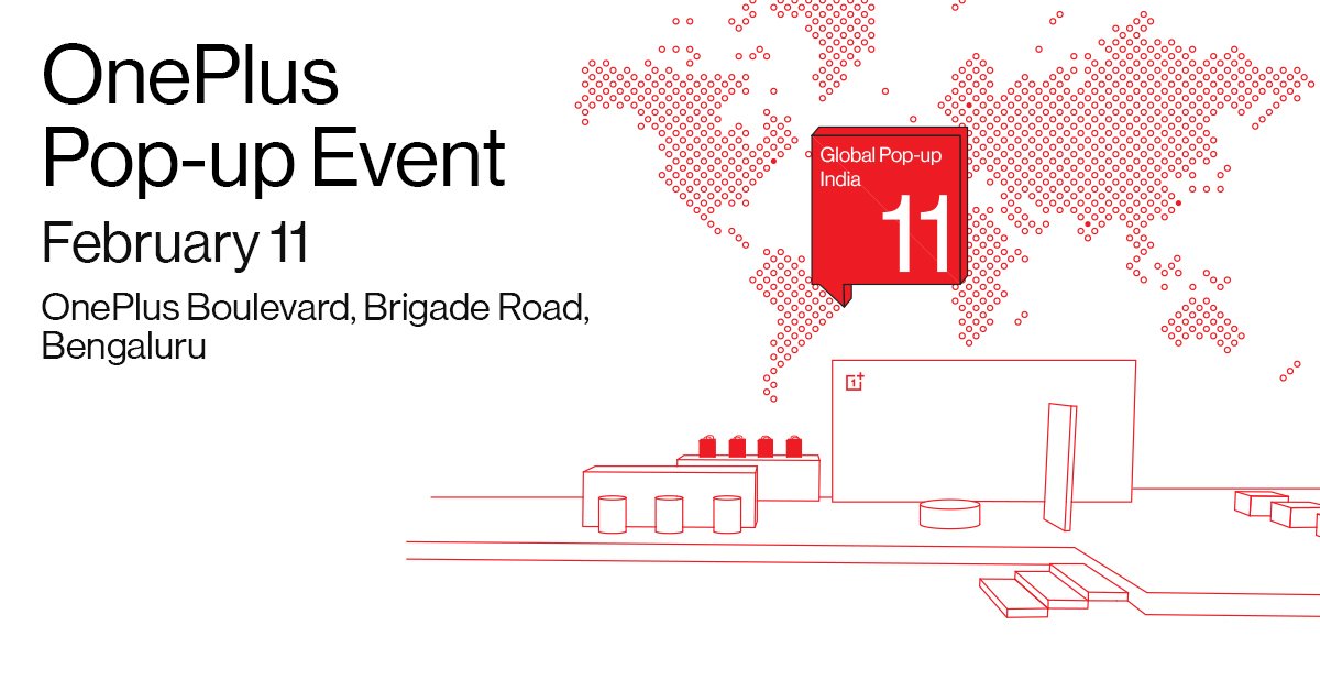 TechnicalGuruji's tweet image. See you all tomorrow in Bengaluru...Morning 11AM...#TGFamily #OnePlus