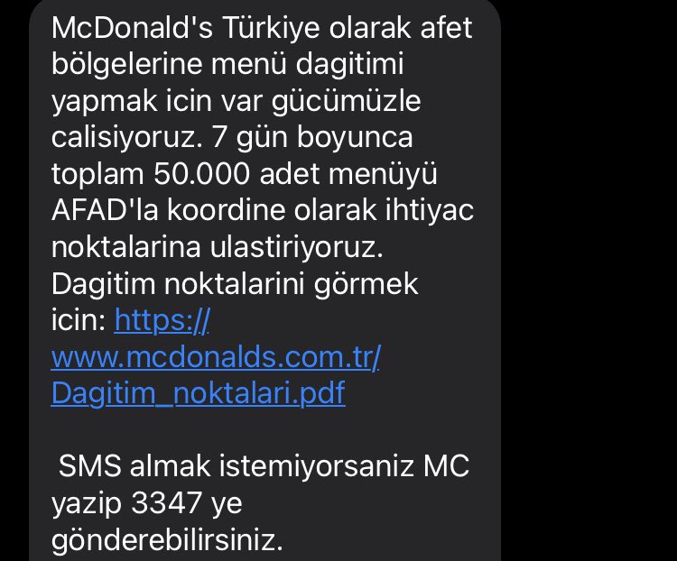 CoskunBerfin's tweet photo. #McDonalds neden afet bölge seçiminizde #ADIYAMAN yok https://t.co/bGU3kOKCJi