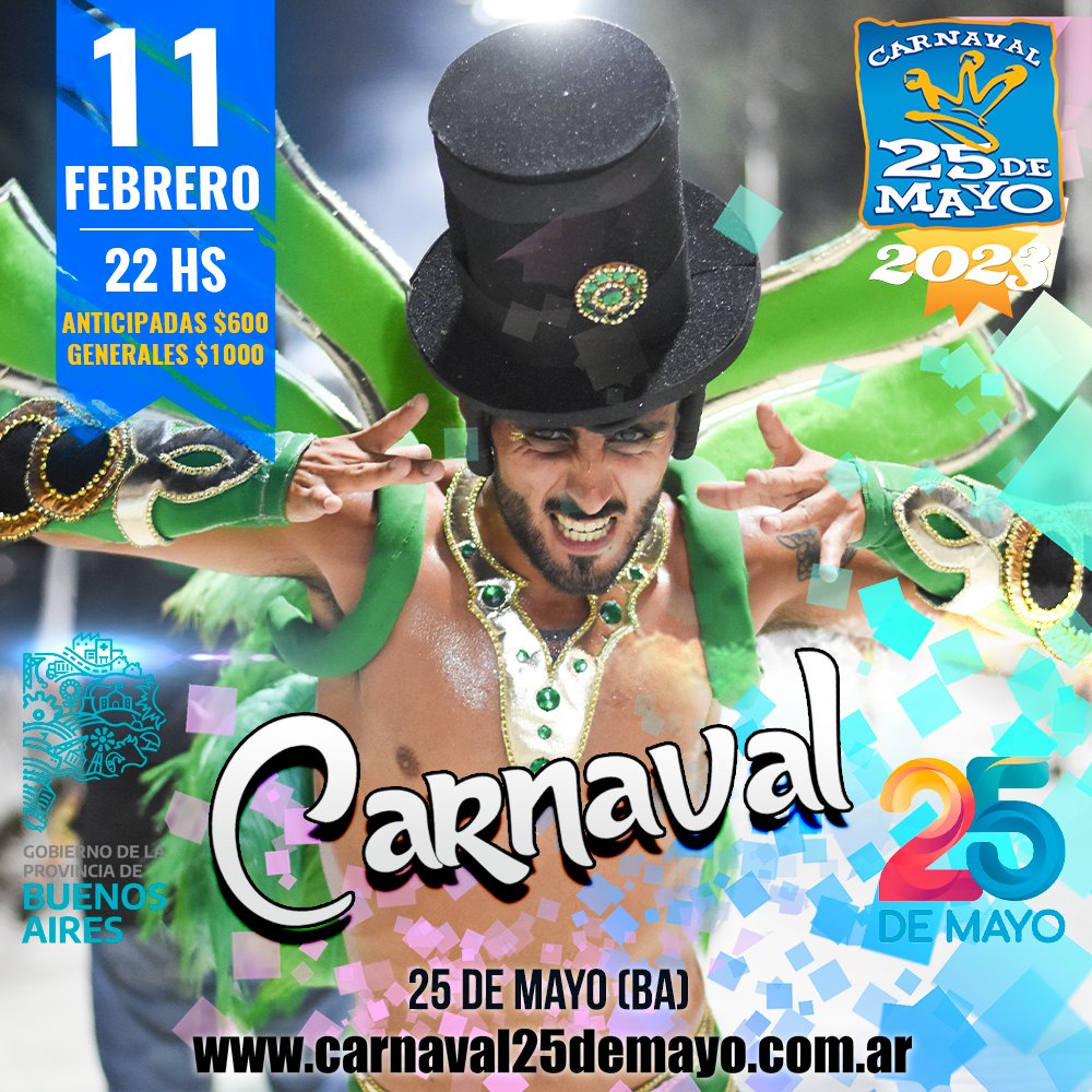 carnaval25DM's tweet photo. ✨ INFORMACIÓN PARA EL SÁBADO 11 DE FEBRERO: https://t.co/acm1kdceRt https://t.co/zpofozGaGN
