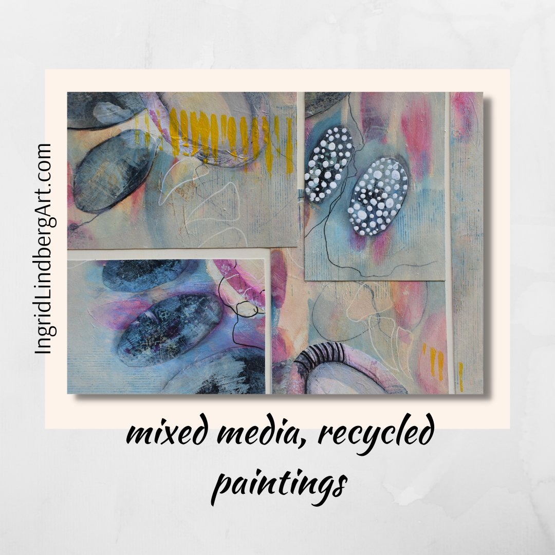 IngridLindberg3's tweet photo. Recycled old paintings in a new piece, "Ellipse Collage"
#AYearForArt #MixedMedia #AcrylicAbstract #ColorfulAbstract #SmallAbstract #WomenArt #IndependentArtists #RecycledArt #ArtPrints #AffordableArt
Find it here: https://t.co/dgGT9pRixU https://t.co/MPTNOqZqJ6